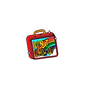 NEW Don’t Grow Up Metal Enamel Pin